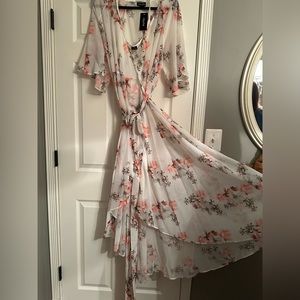 NWT City Chic Lotus Wrap Maxi Dress